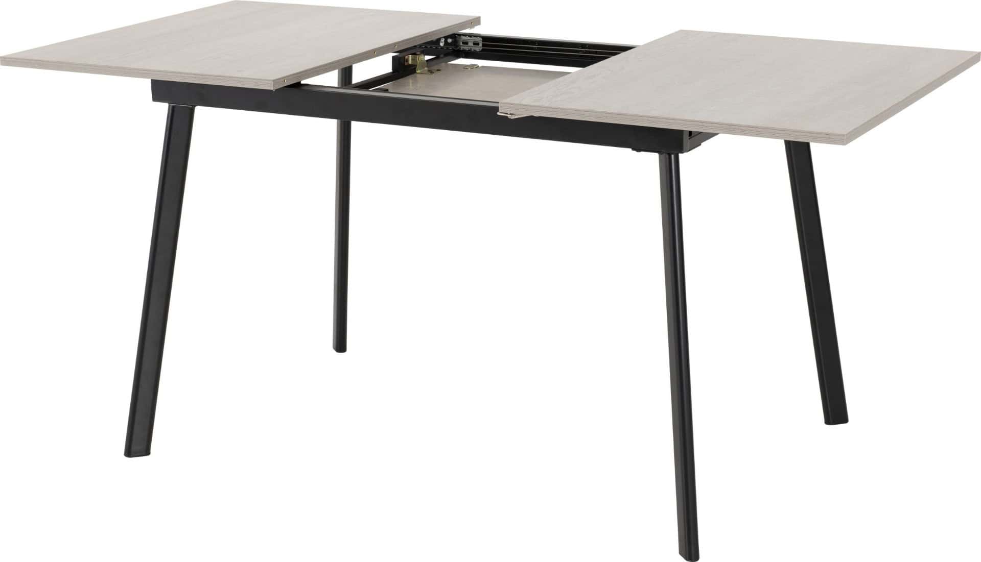 Avery Extending Dining Table - Concrete Effect - Image 3