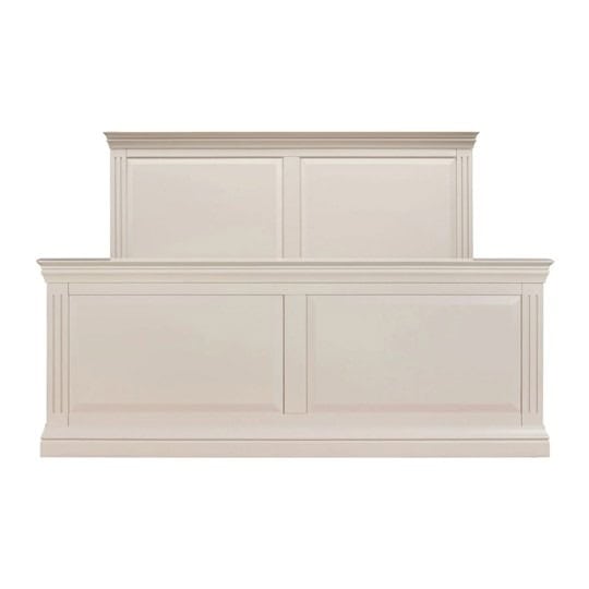 Monaco 5ft Bedframe - Off White - Image 3
