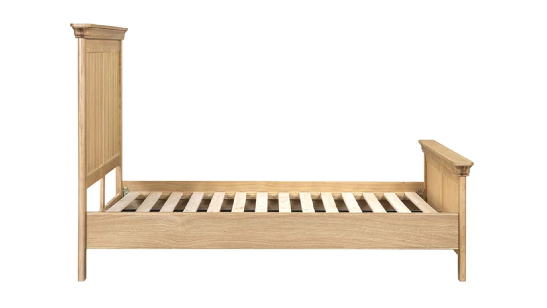 Honey B Oslo 4ft6 Bedframe - Light Oak - Image 3