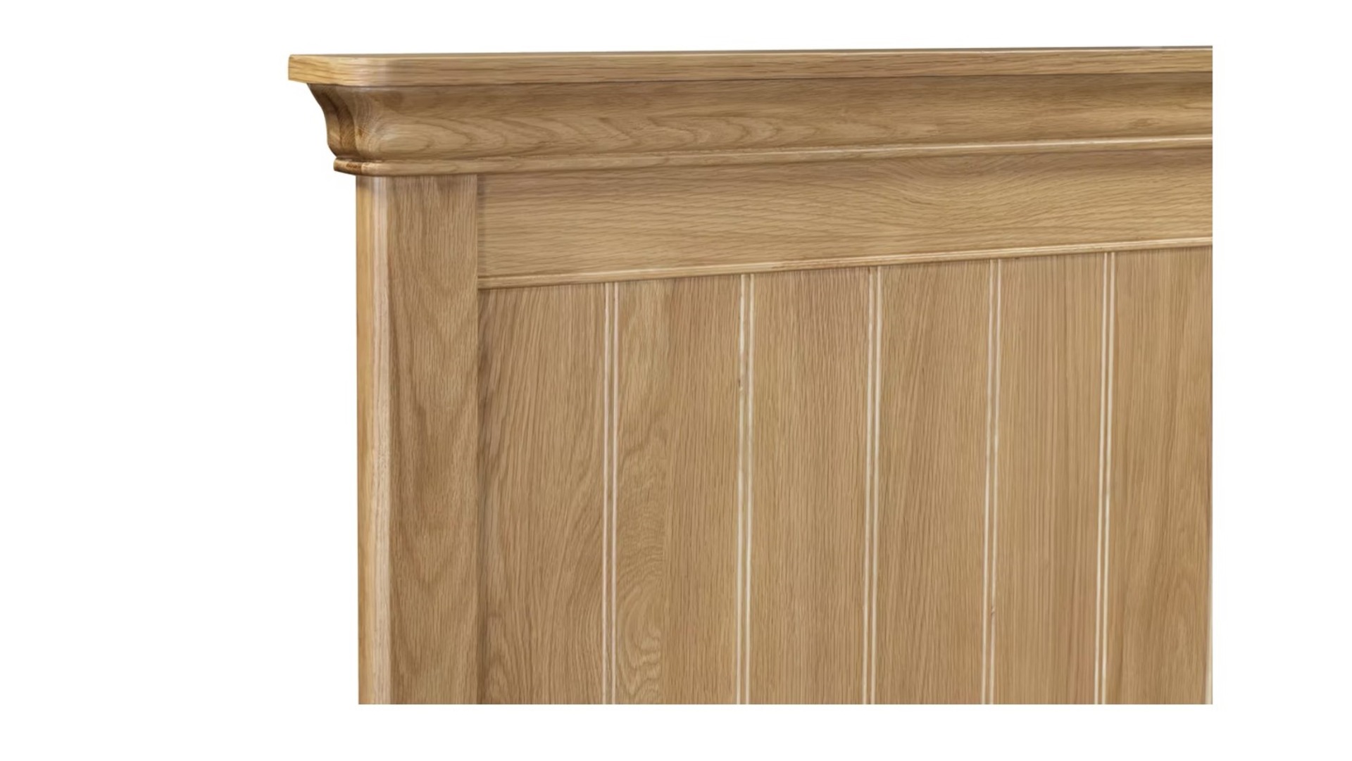 Honey B Oslo 4ft6 Bedframe - Light Oak - Image 4