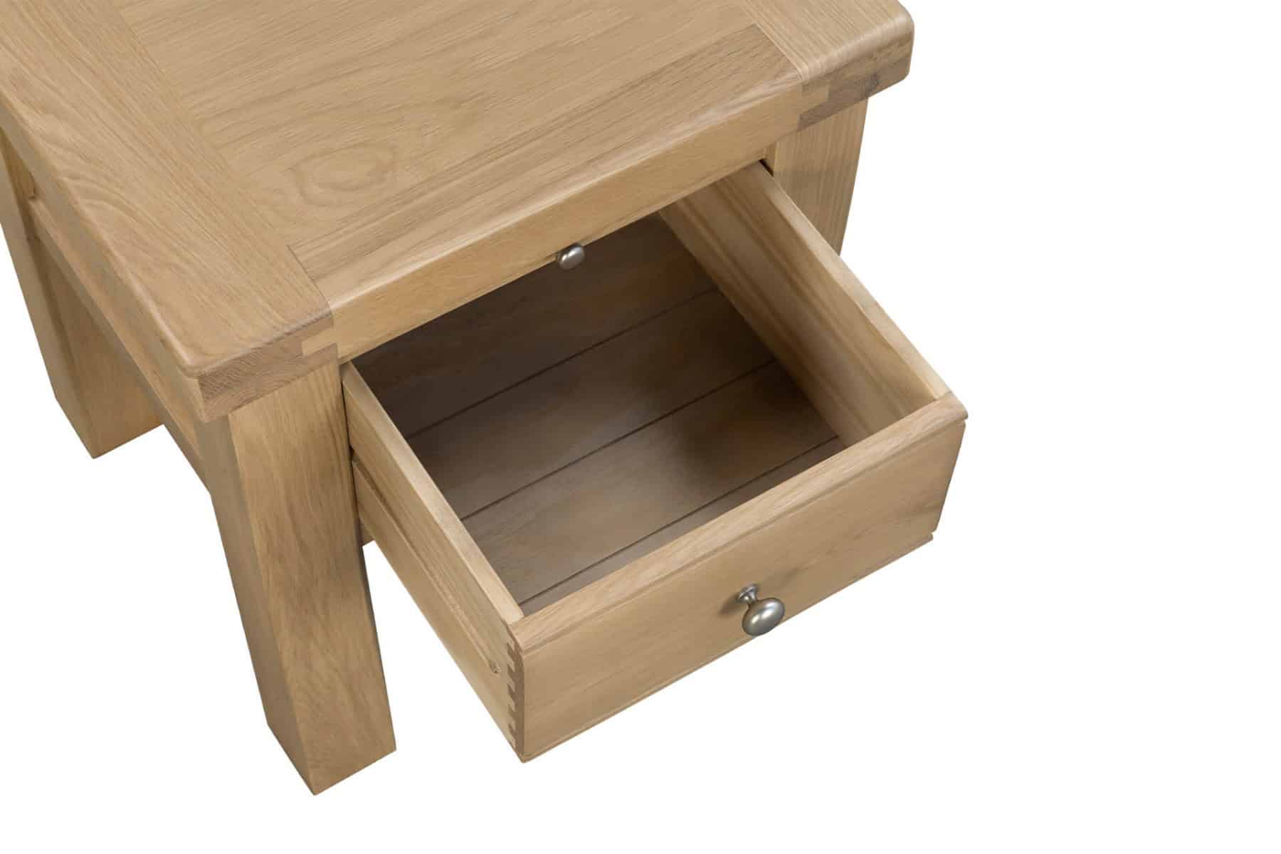 Delaney Lamp Table - Oak - Image 3