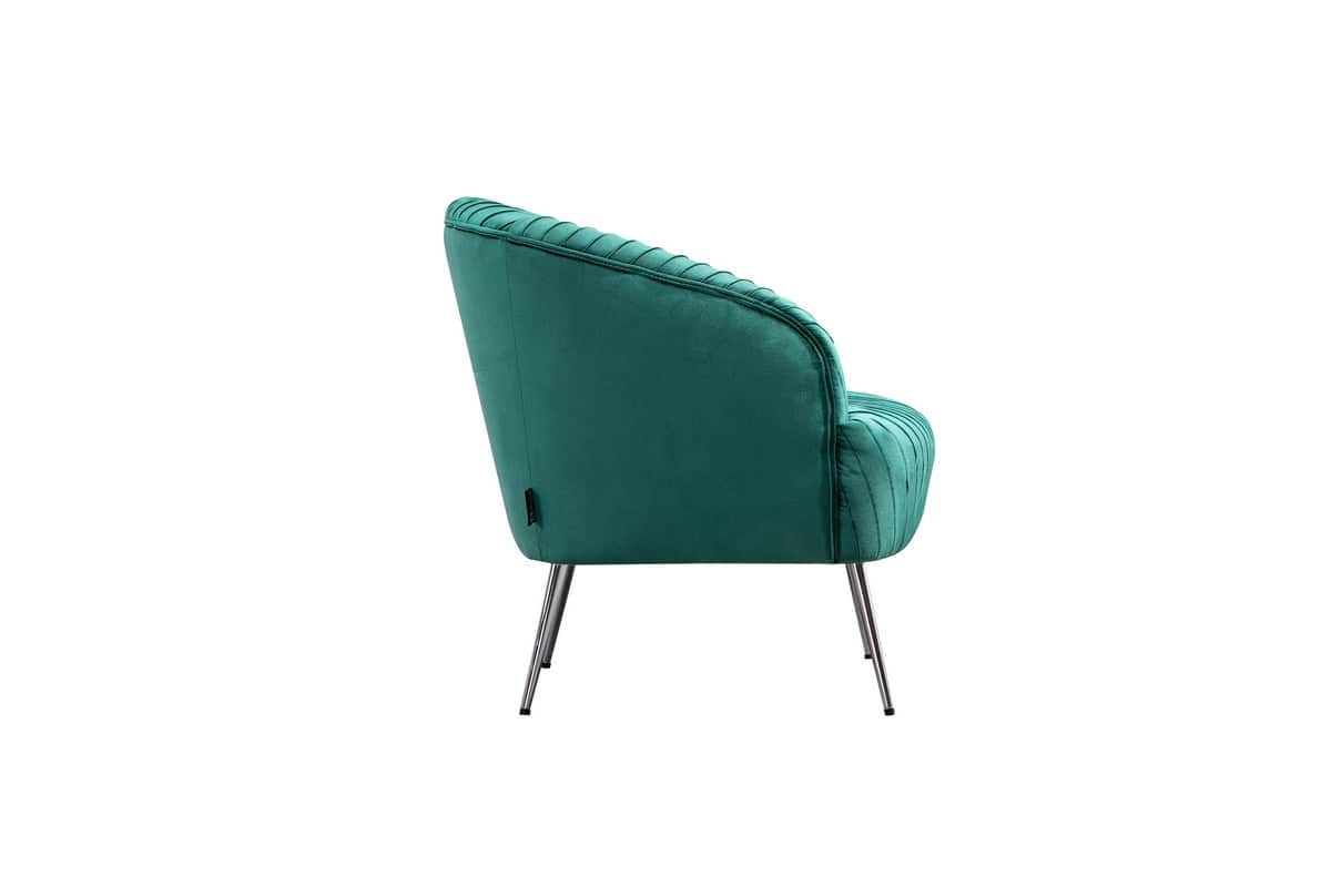 Layla Chair - Green Fabric - Image 6