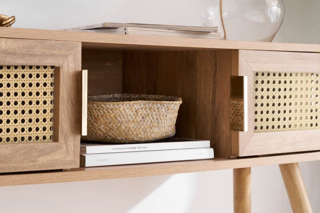 Noah Console Table - Oak - Image 6