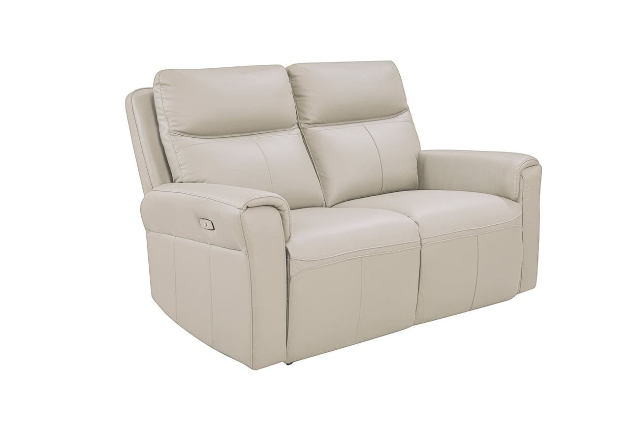 Russo 2 Seater Electric Recliner - Stone - Image 2