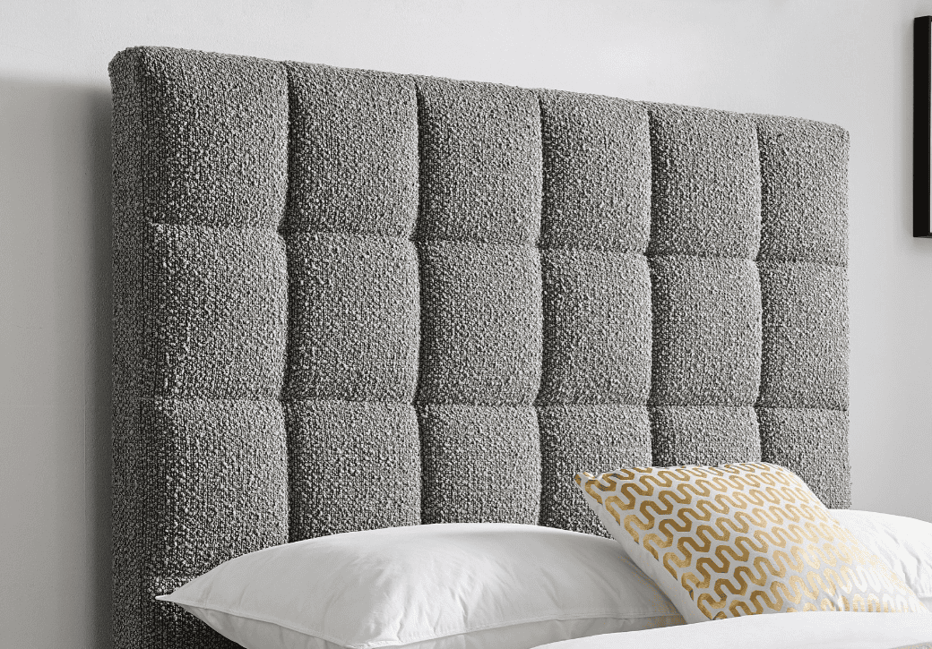 Limelight Starla Square 5ft Ottoman - Dove Grey - Image 4