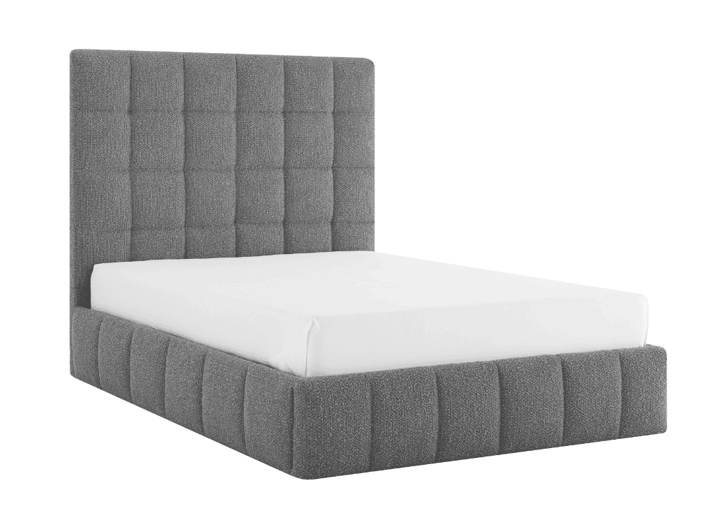 Limelight Starla Square 5ft Ottoman - Dove Grey - Image 8