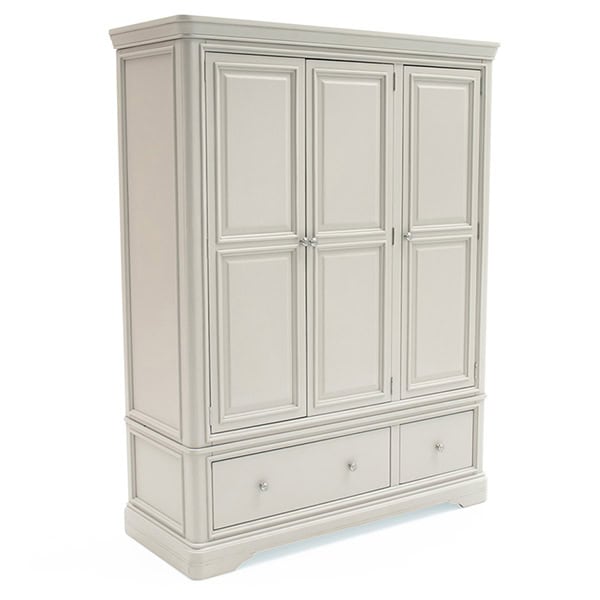 Mabel 3 Door Wardrobe - Taupe | Buy Online | Beds.ie