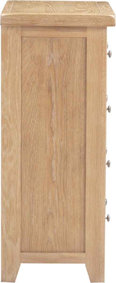 Windsor 3+2 Drawer Chest - Natural Oak - Image 6