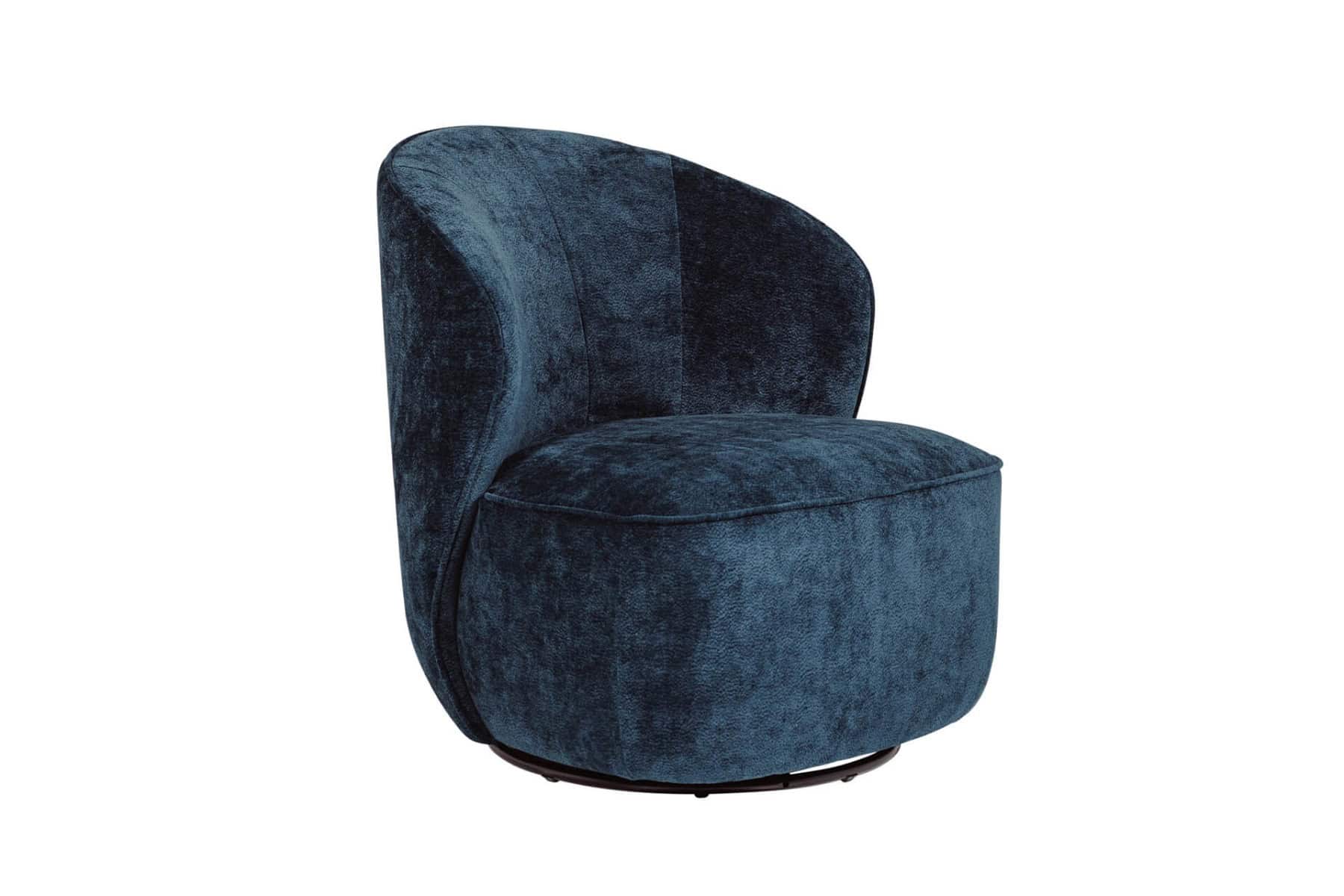 Edie Swivel Accent Chair - Blue | Buy Online | Beds.ie