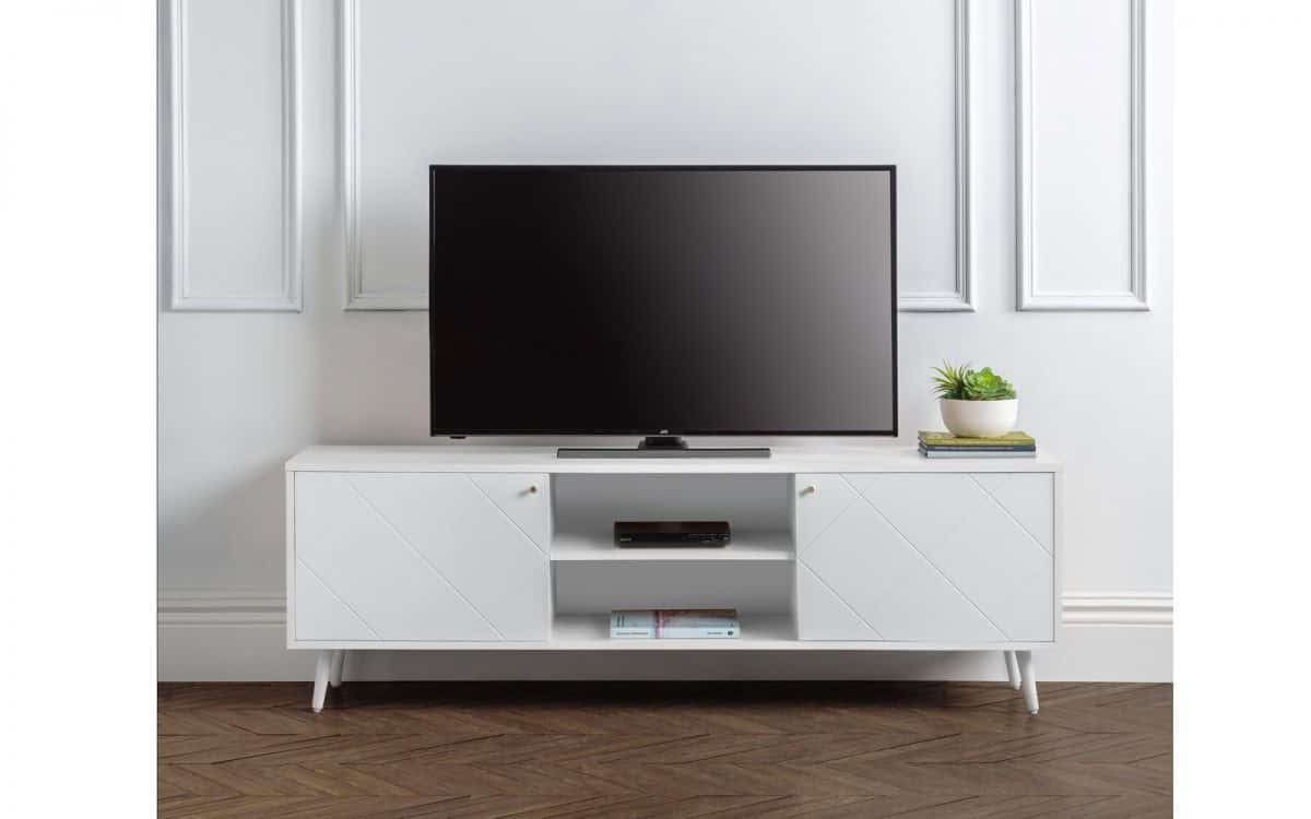 Ritz TV Unit - White | Buy Online | Beds.ie