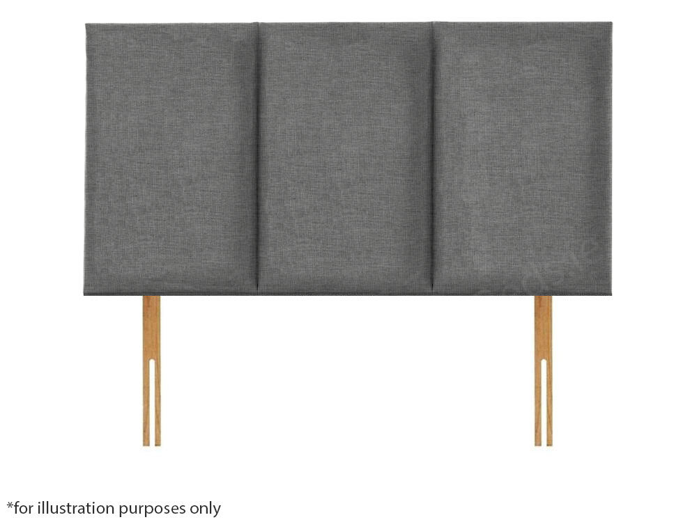 Apollo 6ft Southport Headboard - Azzure Grey | Buy Online | Beds.ie