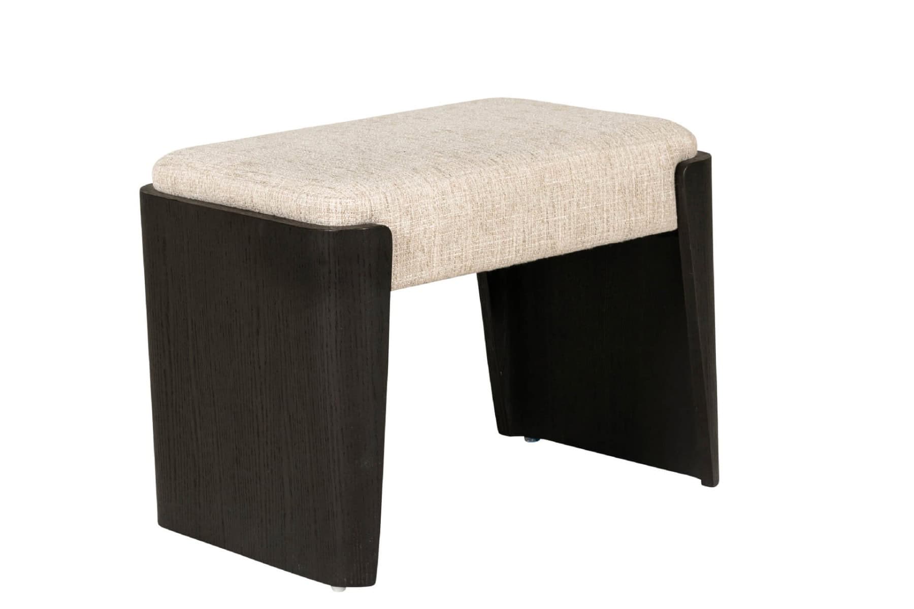 Rhodes Dressing Stool - Ebony | Buy Online | Beds.ie