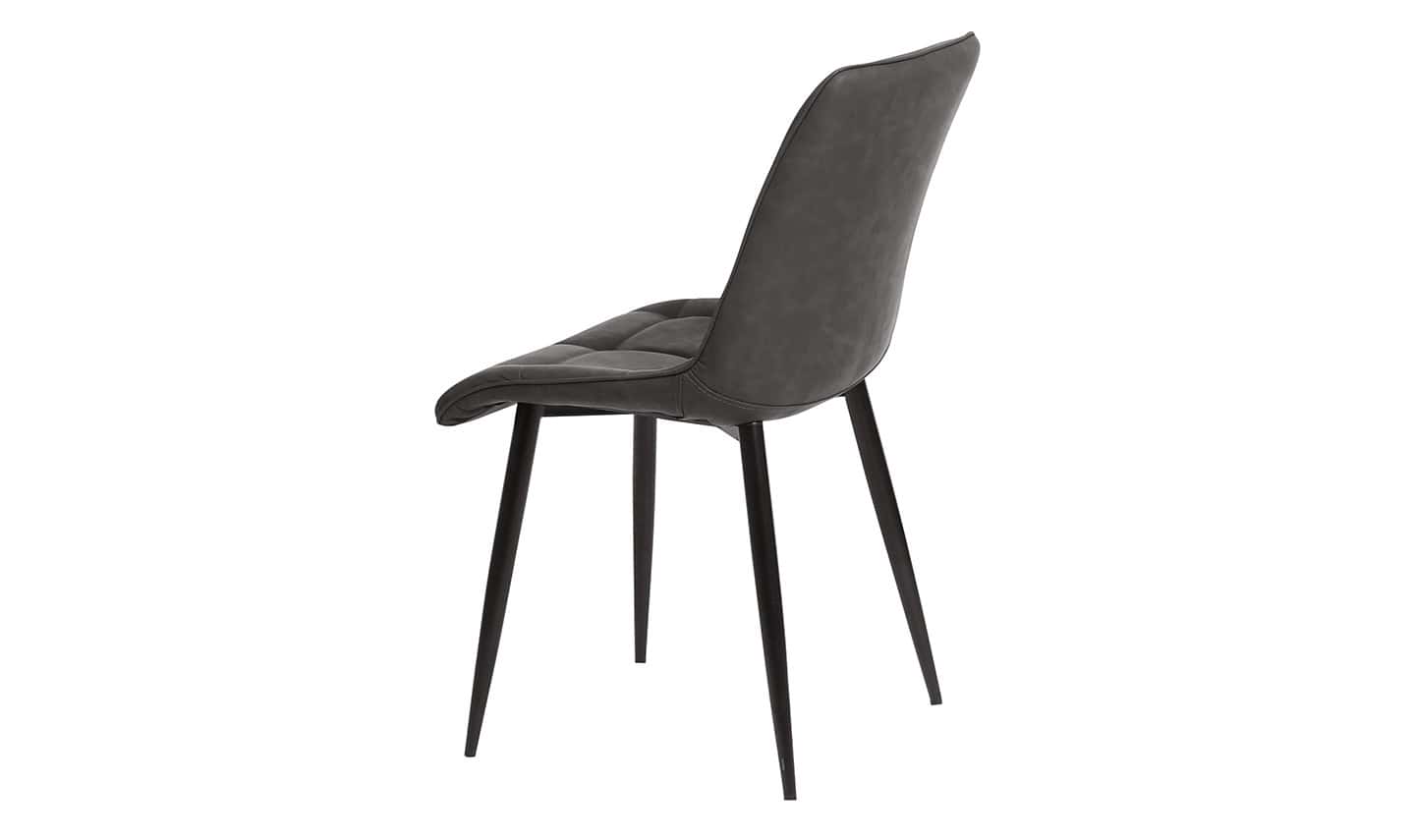 Tessan Dining Chair (Pair) - Grey - Image 4
