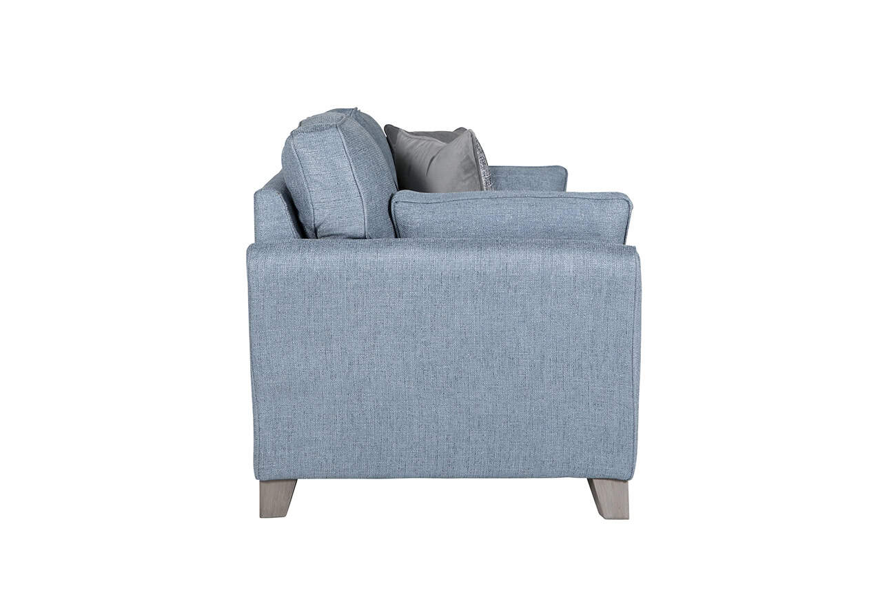 Cantrell 2 Seater Sofa - Blue - Image 4