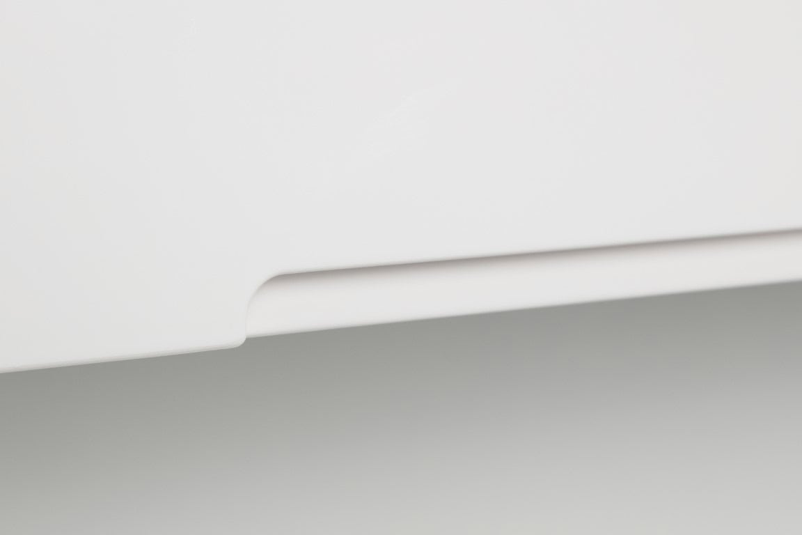 New York 3 Drawer Chest - White - Image 2