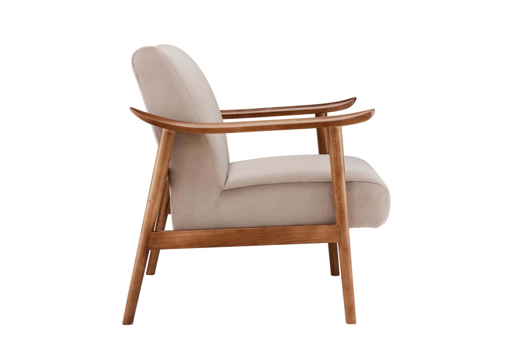 Heath Accent Chair - Taupe - Image 5