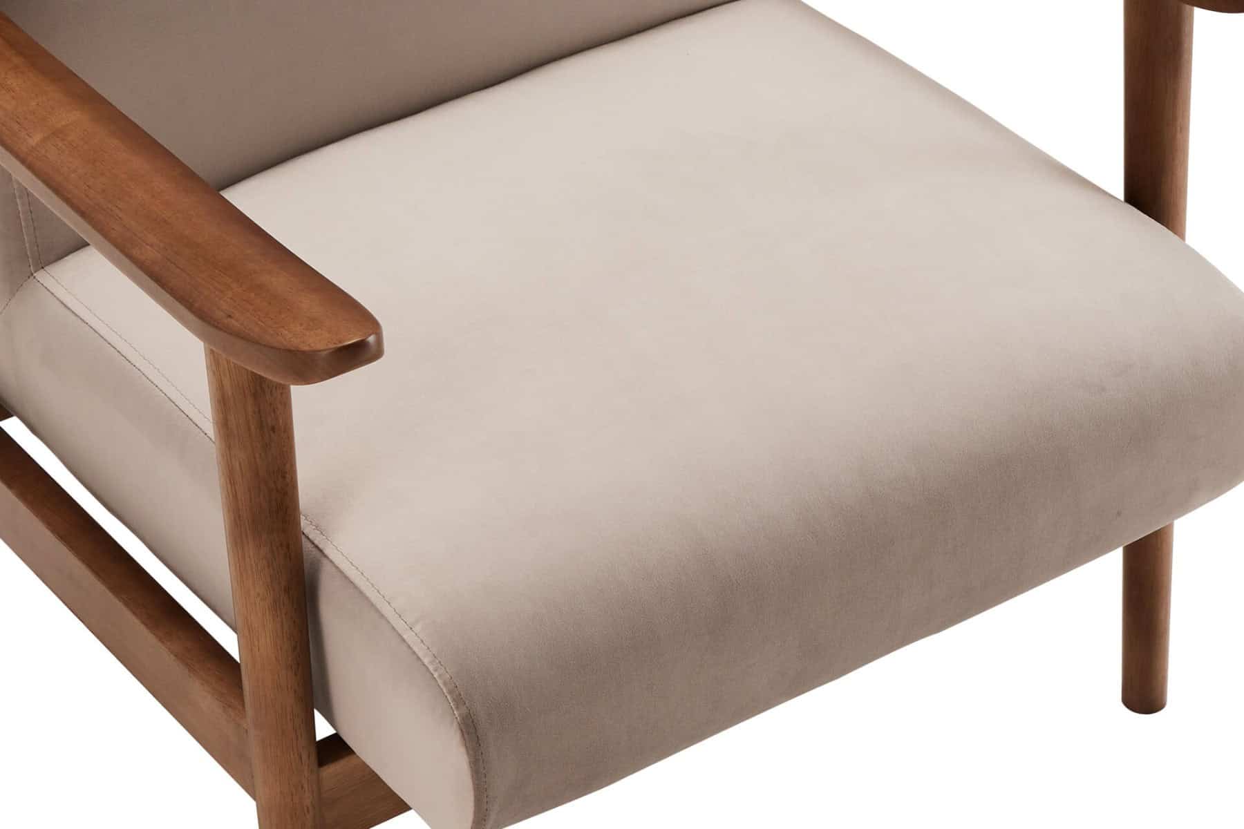 Heath Accent Chair - Taupe - Image 8
