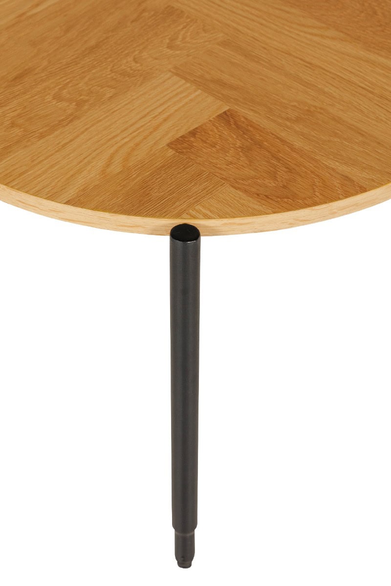 Nate Lamp Table - Natural Oak - Image 4