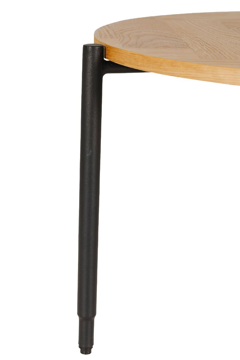 Nate Lamp Table - Natural Oak - Image 5