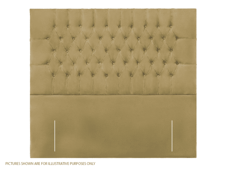 Apollo 6ft New York Headboard - Velvet Sand | Buy Online | Beds.ie