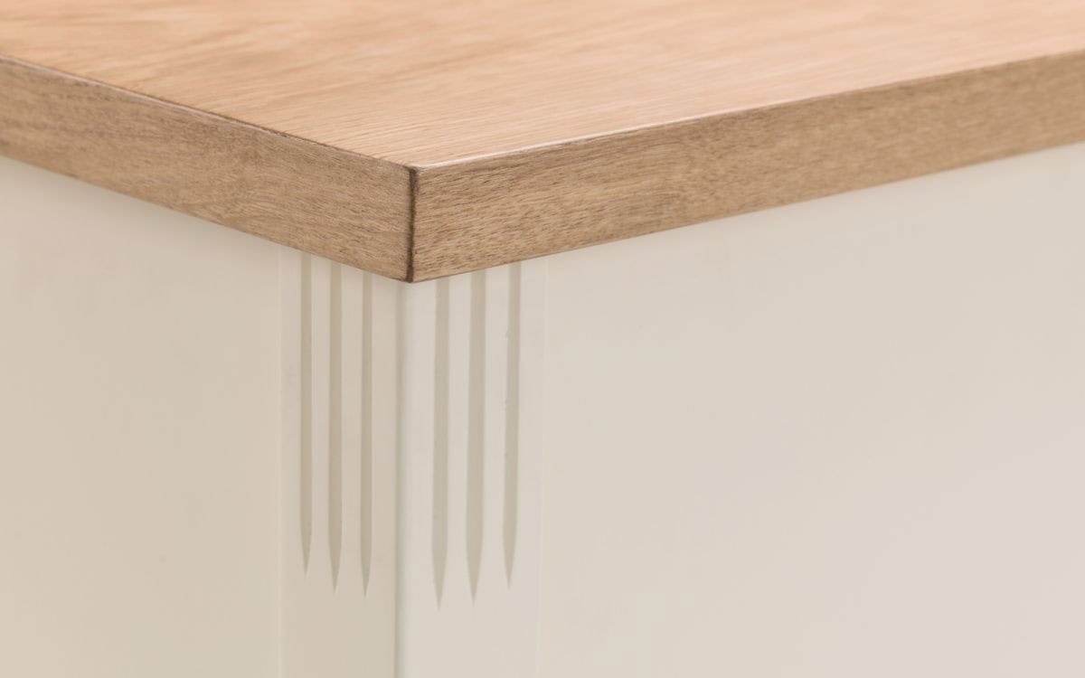 Averio Storage Bench - Ivory & Oak - Image 3