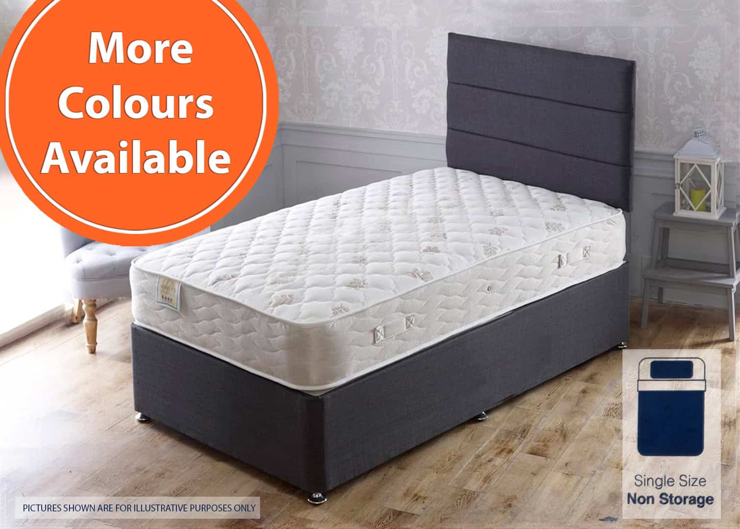 Apollo 2ft6 Aphrodite Bed | Buy Online | Beds.ie