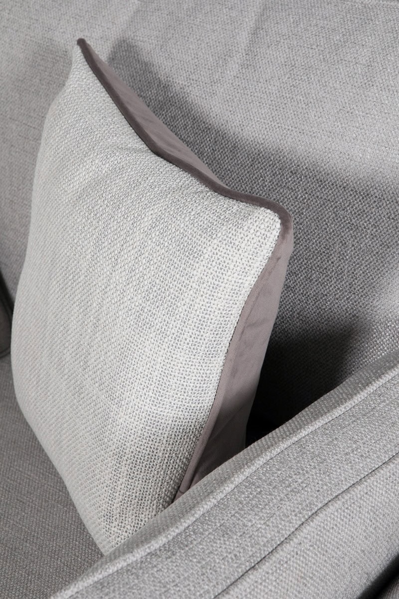 Cantrell 3 Seater Sofa - Light Grey - Image 6