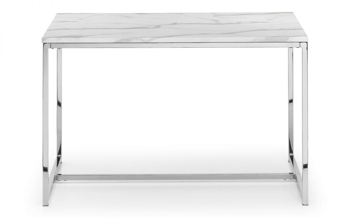 Karra Dining Table - Marble & Chrome | Buy Online | Beds.ie