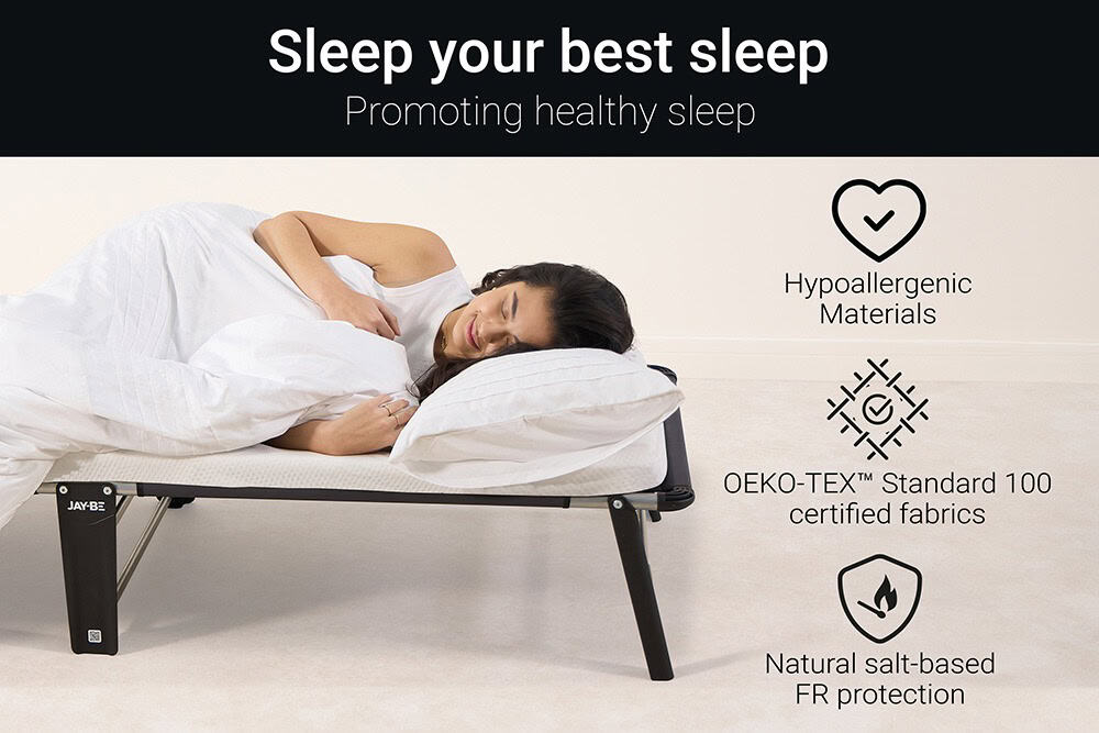 Jaybe Compact 2ft3 Folding Bed with e-Fibre Mattress - 122701 - Image 6
