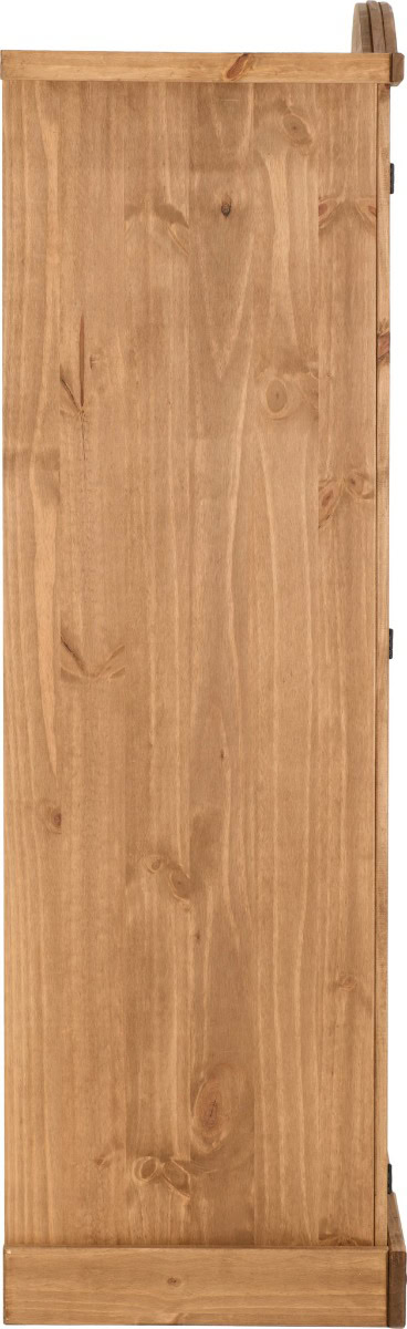 Corona 2 Door Wardrobe - Waxed Pine - Image 6
