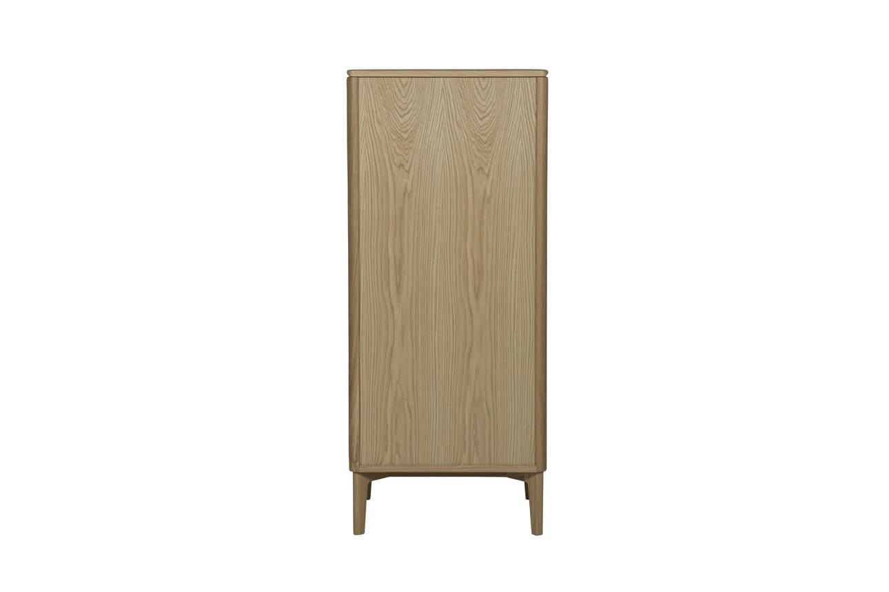 Hadley Tall Chest 5 Drawer - Oak Natural - Image 2