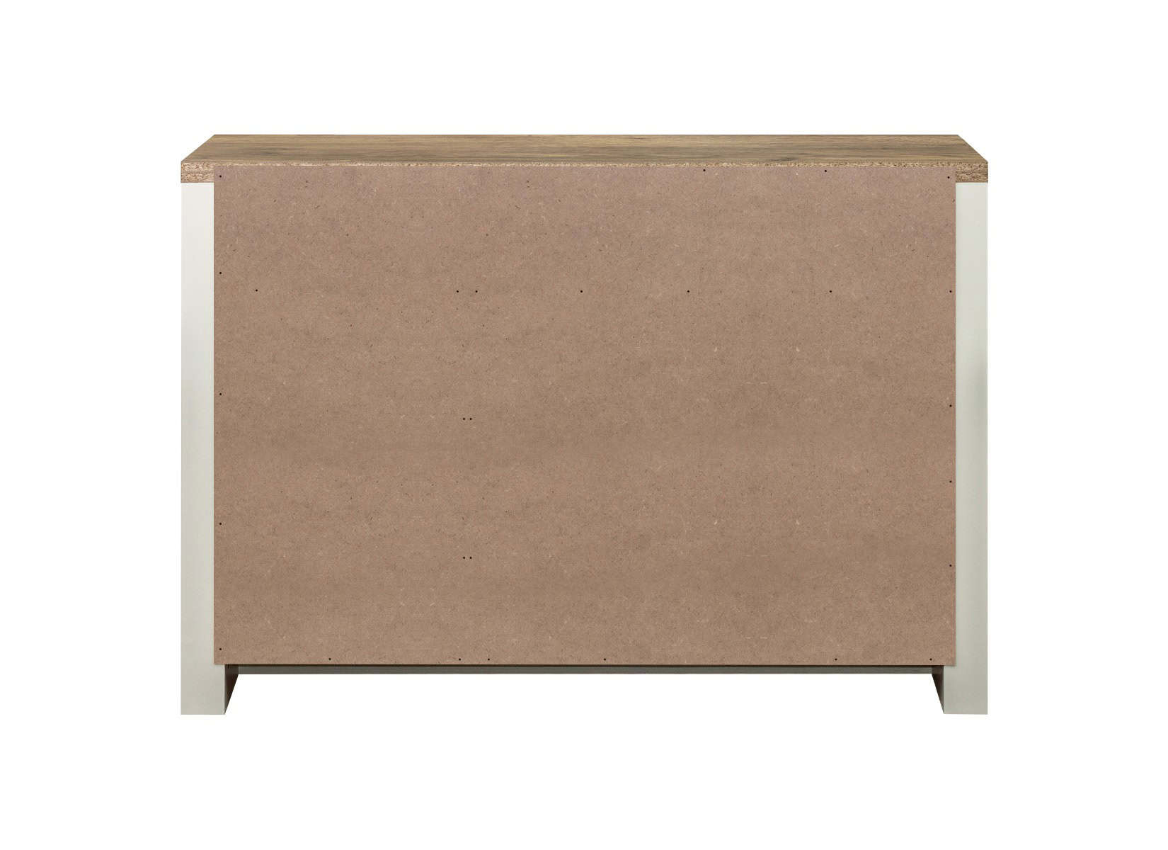 Highgate 3 Door 2 Drawer Sideboard - Cream & Oak - Image 9