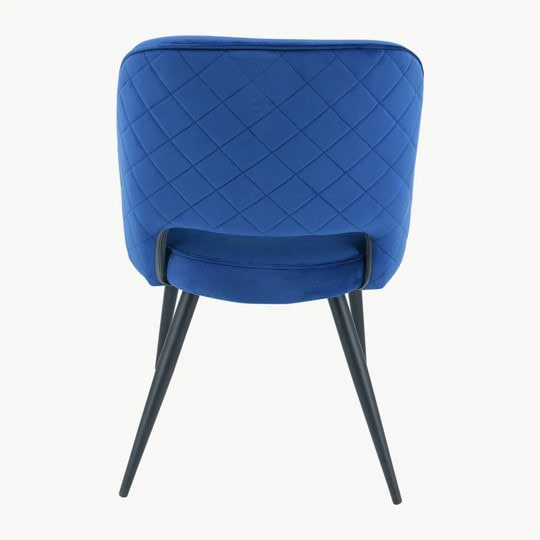 Sutton Chair - Navy Velvet (Set of 2) - Image 5