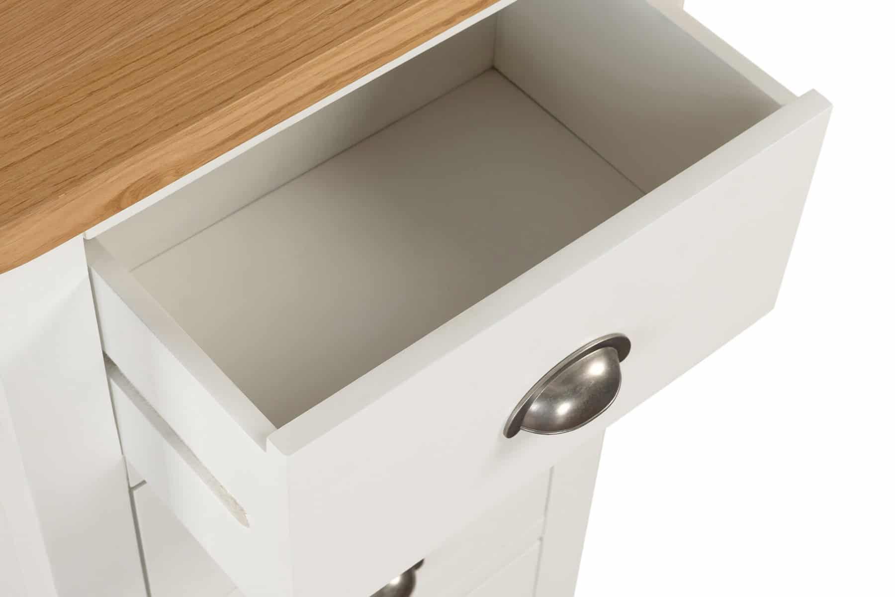 Mellor 5 Drawer Narrow Chest - Cashmere - Image 4