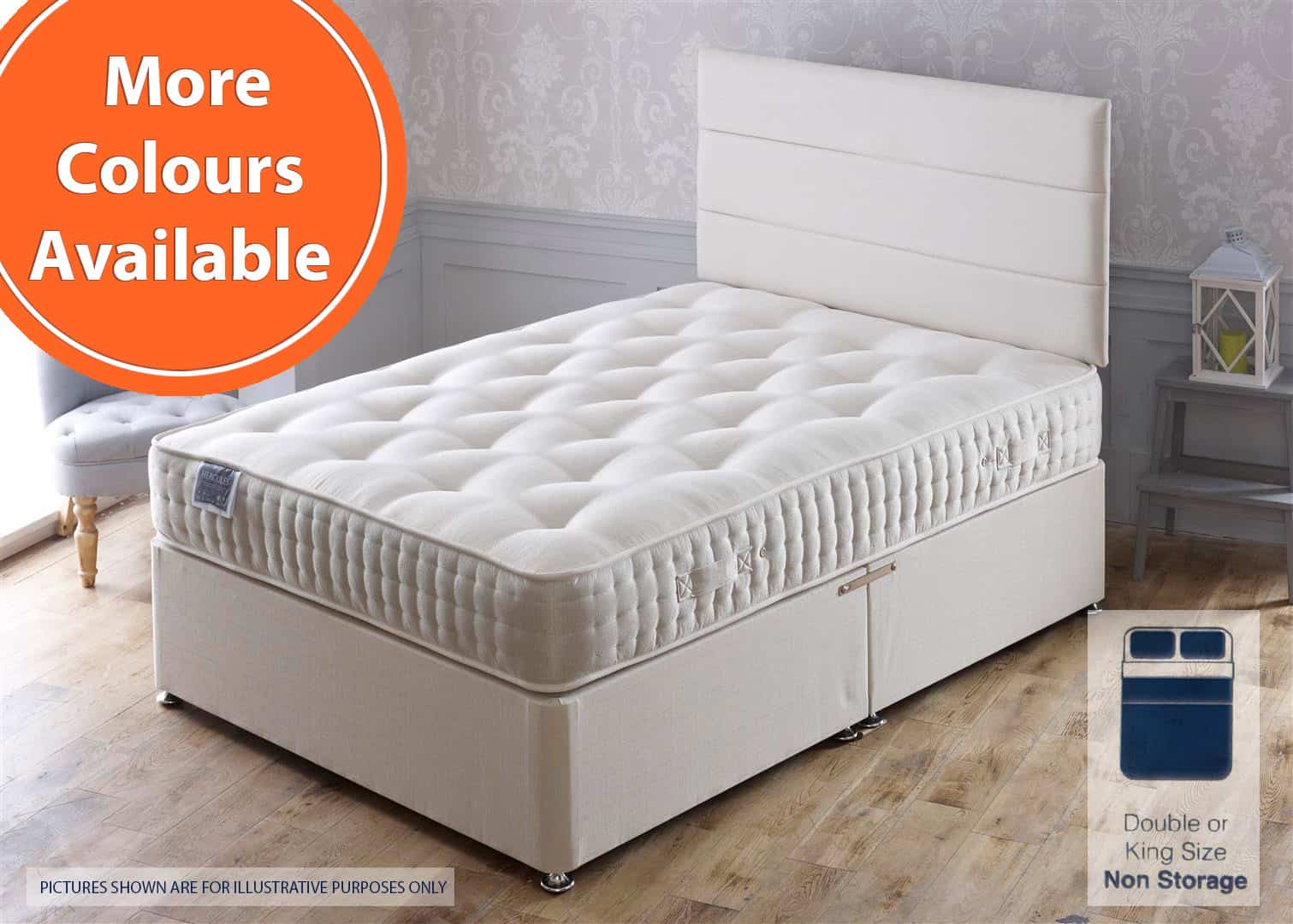 Apollo 4ft6 Hercules Bed | Buy Online | Beds.ie