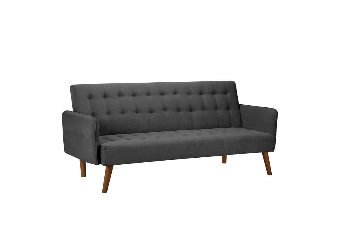 Hudson Fabric Sofa Bed - Grey - Image 6