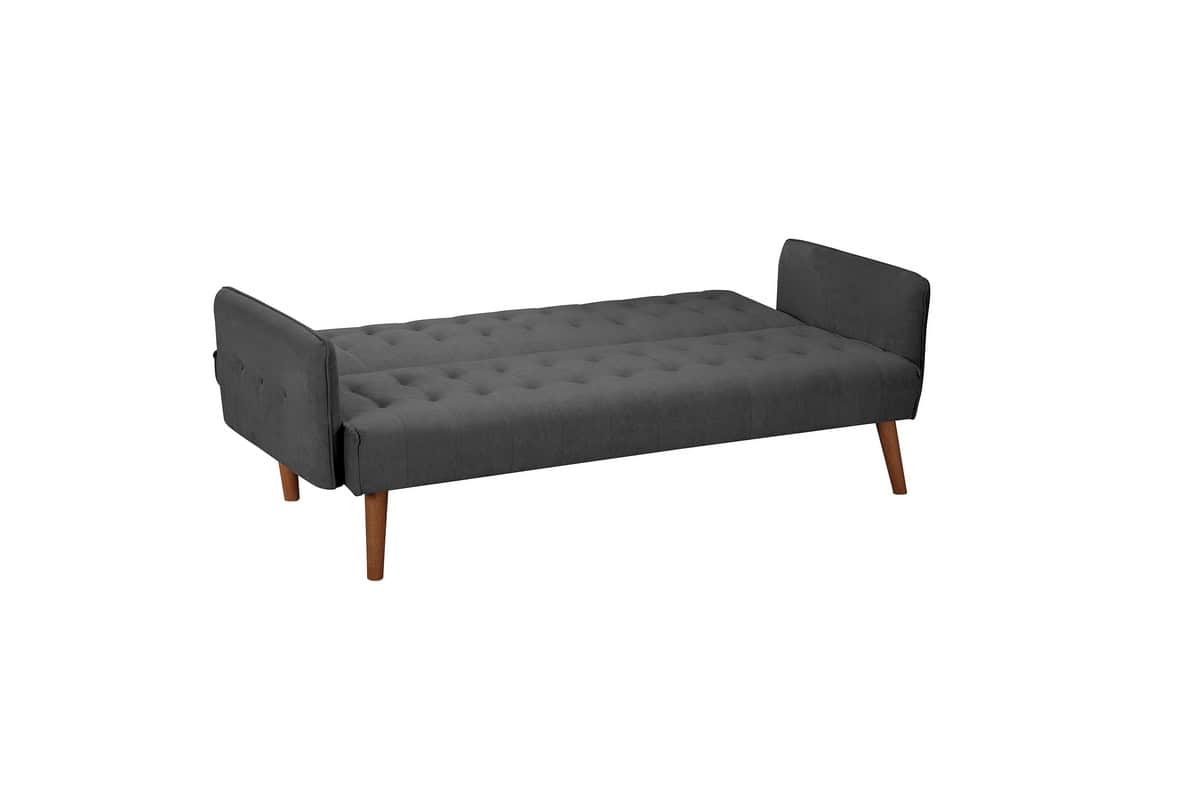 Hudson Fabric Sofa Bed - Grey - Image 7