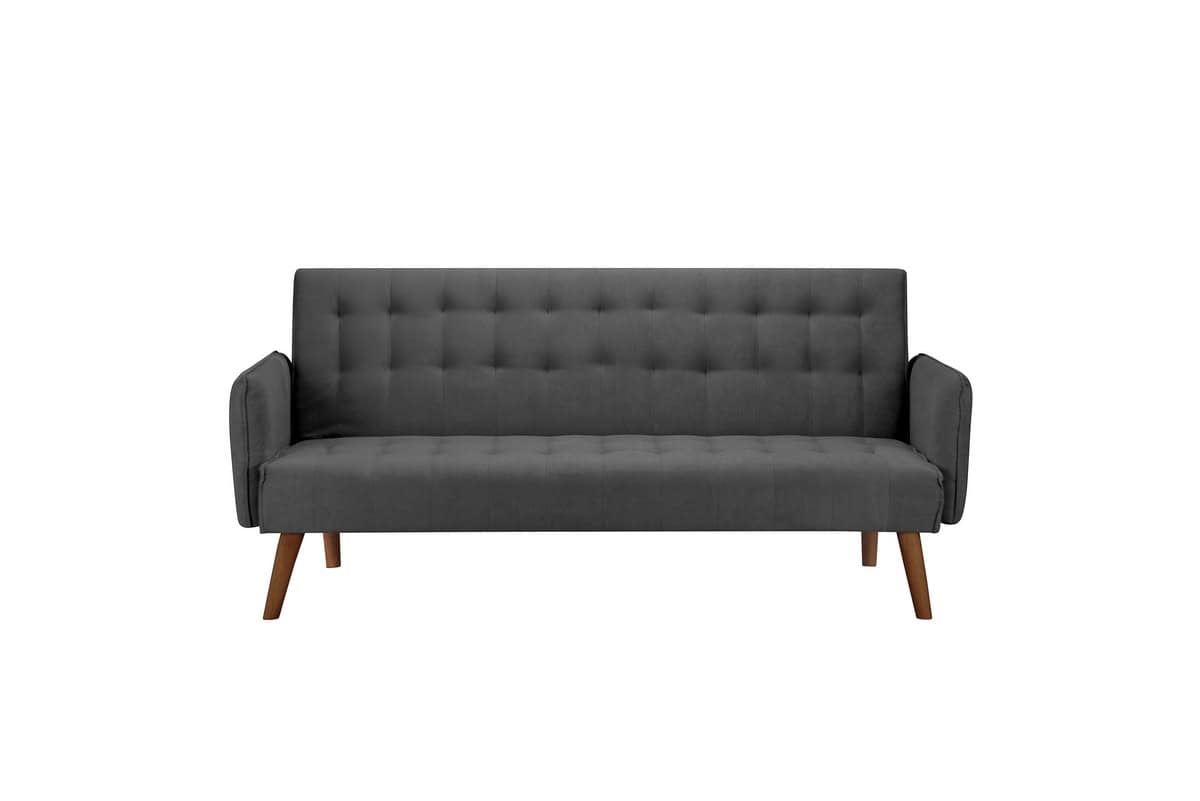 Hudson Fabric Sofa Bed - Grey - Image 8