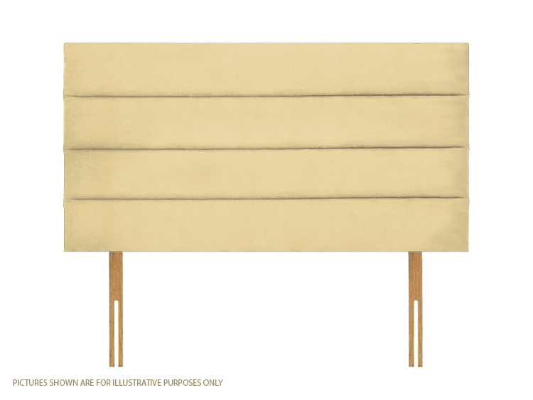 Apollo 3ft6 Dundee Headboard - Velvet Cream | Buy Online | Beds.ie