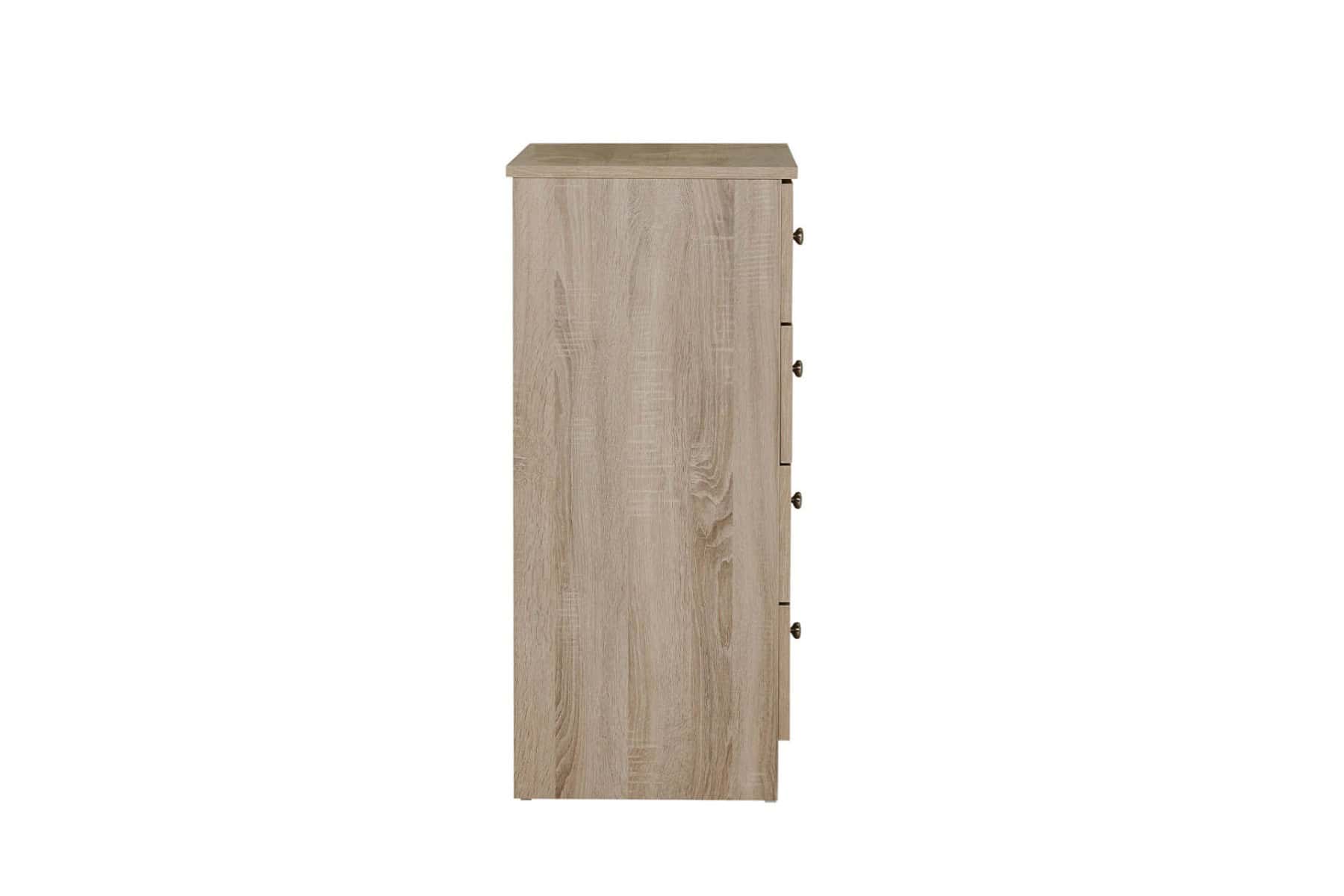 Levi 4 Drawer Chest - Oak - Image 4