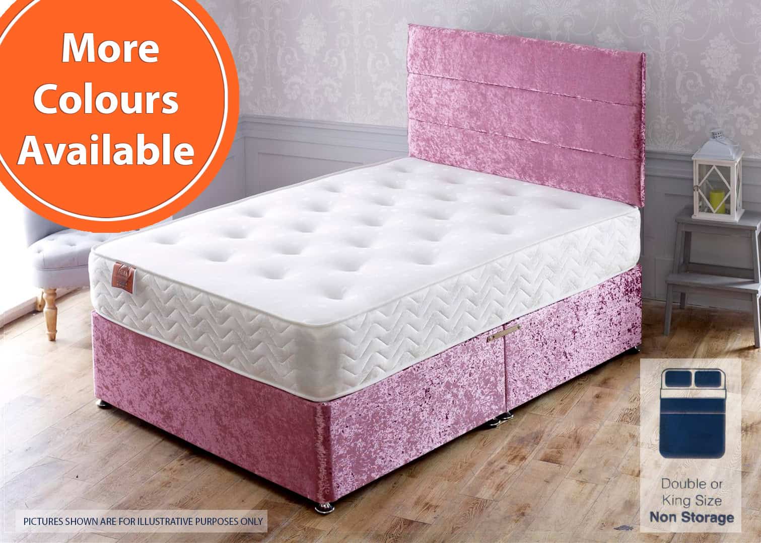 Apollo 4ft6 Hera Bed | Buy Online | Beds.ie