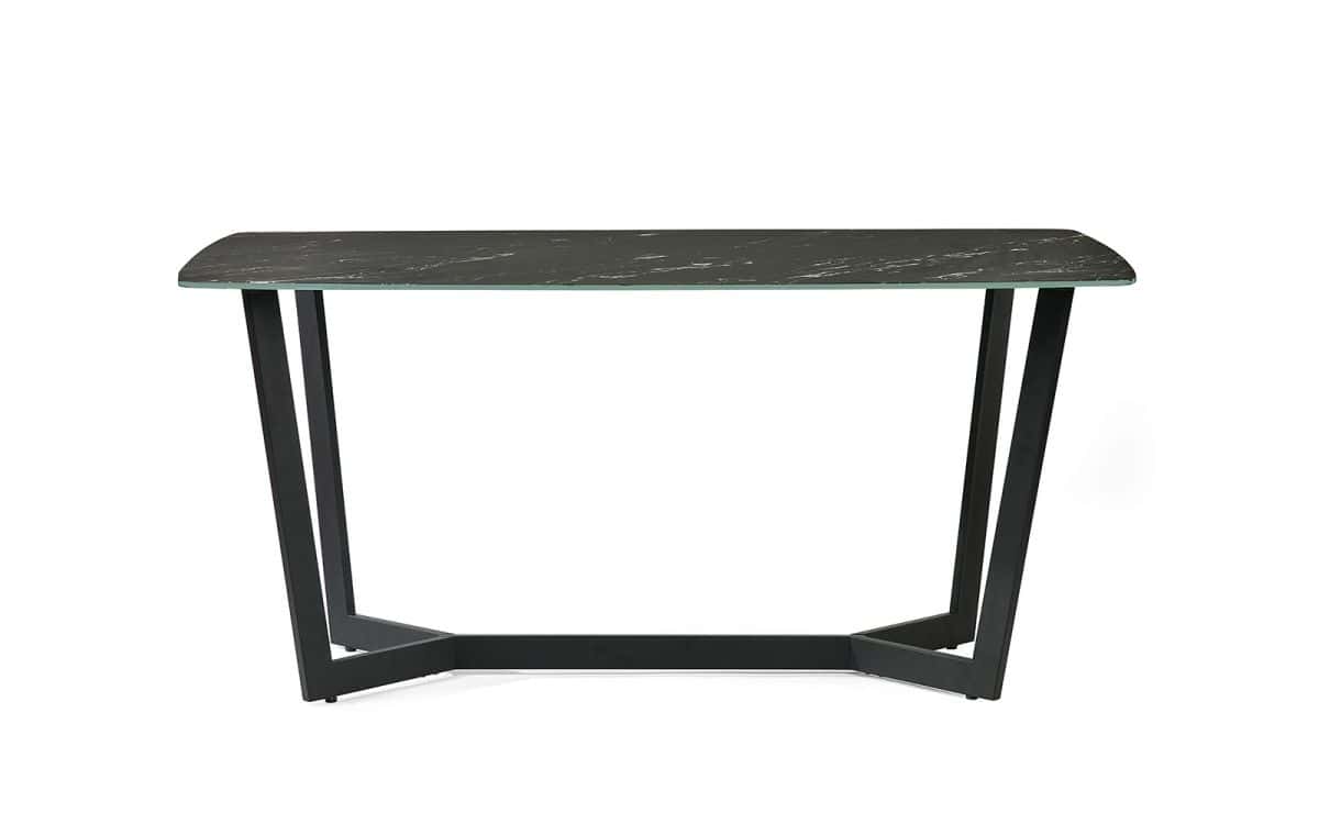 Elysium Dining Table - Black Marble Effect - Image 3