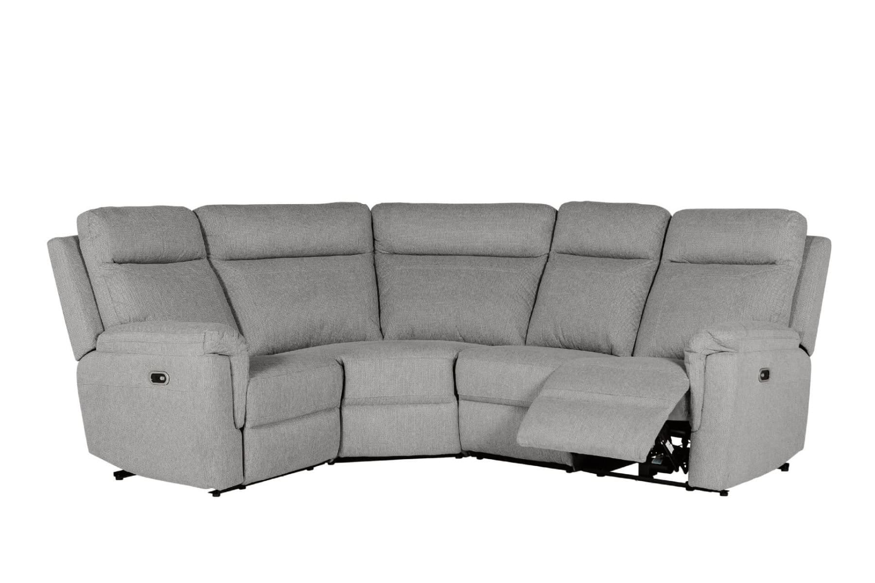 Bowie Corner Group Electric Recliner - Grey - Image 2