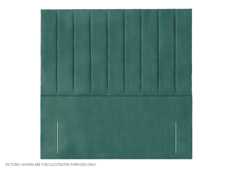 Apollo 4ft Madrid Headboard - Velvet Turquoise | Buy Online | Beds.ie