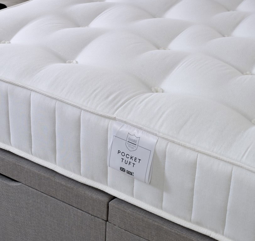 Shire 4ft6 Pocket Tufted 1000 Mattress - Image 3