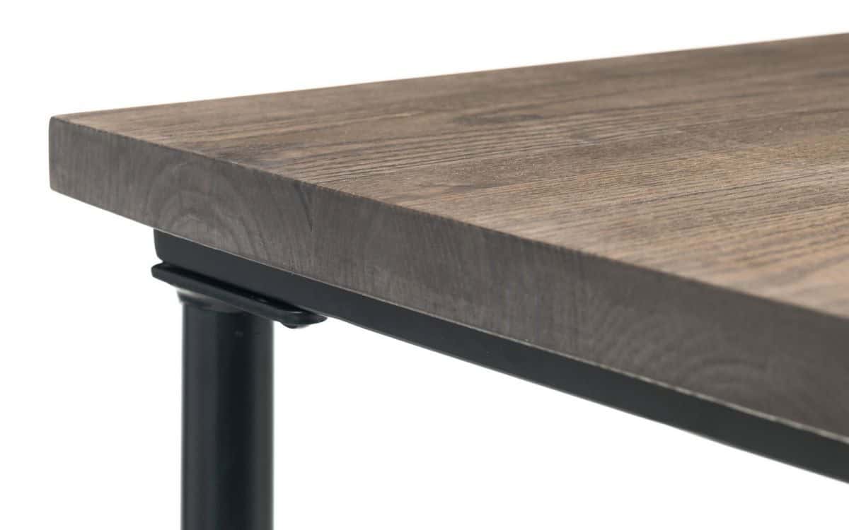 Andrew Pipe Desk - Mocha - Image 4