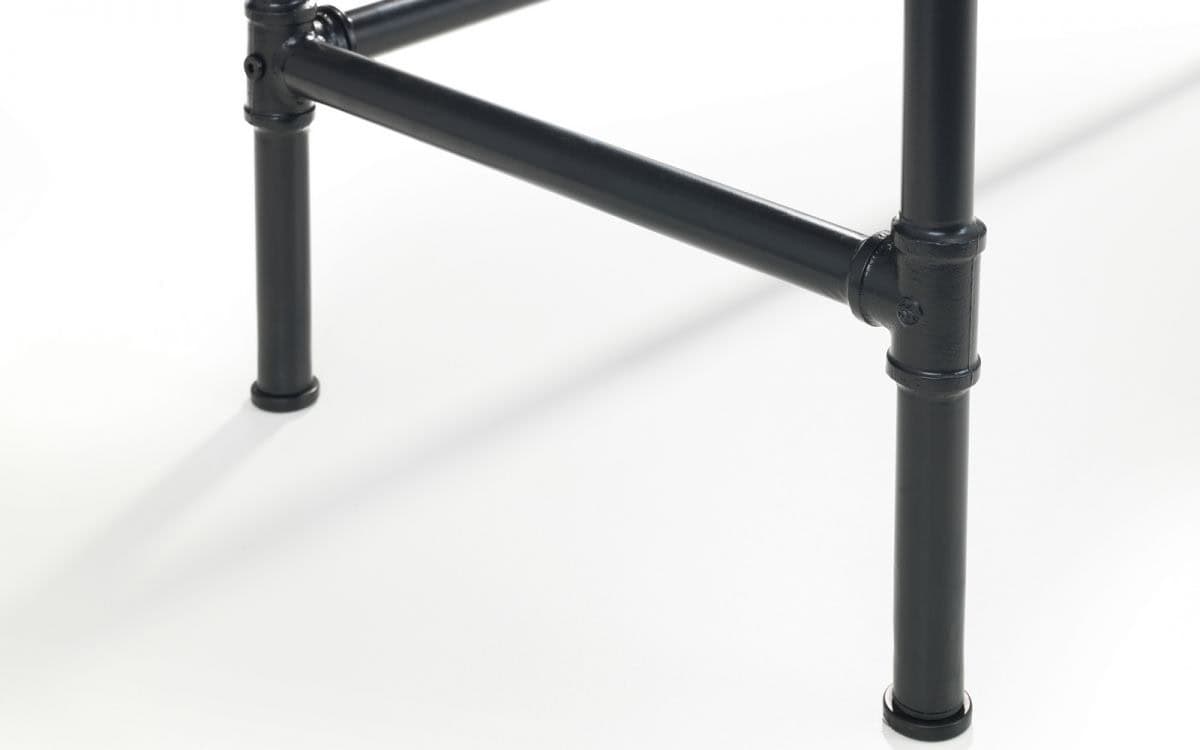 Andrew Pipe Desk - Mocha - Image 5