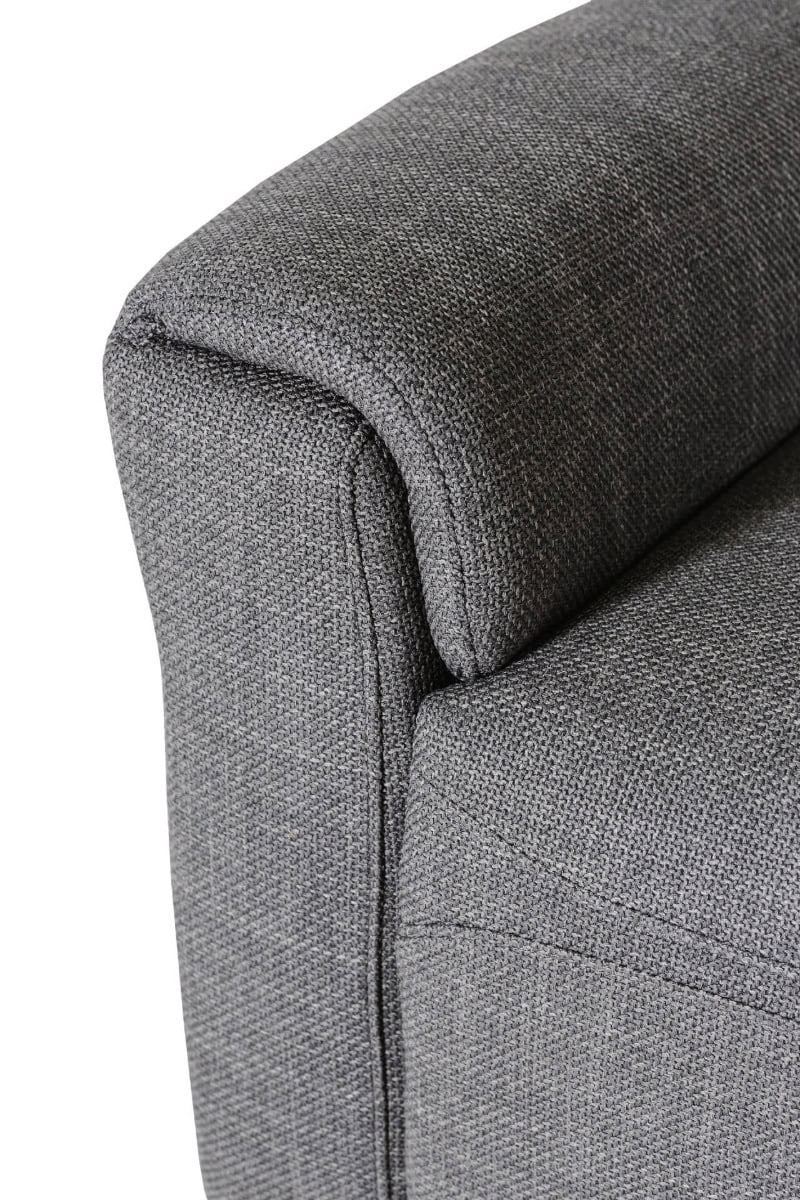 Russo Corner Group Electric Recliner - Charcoal - Image 5