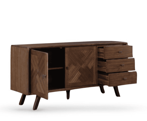 Nevada Triple Sideboard - Dark Wood - Image 2