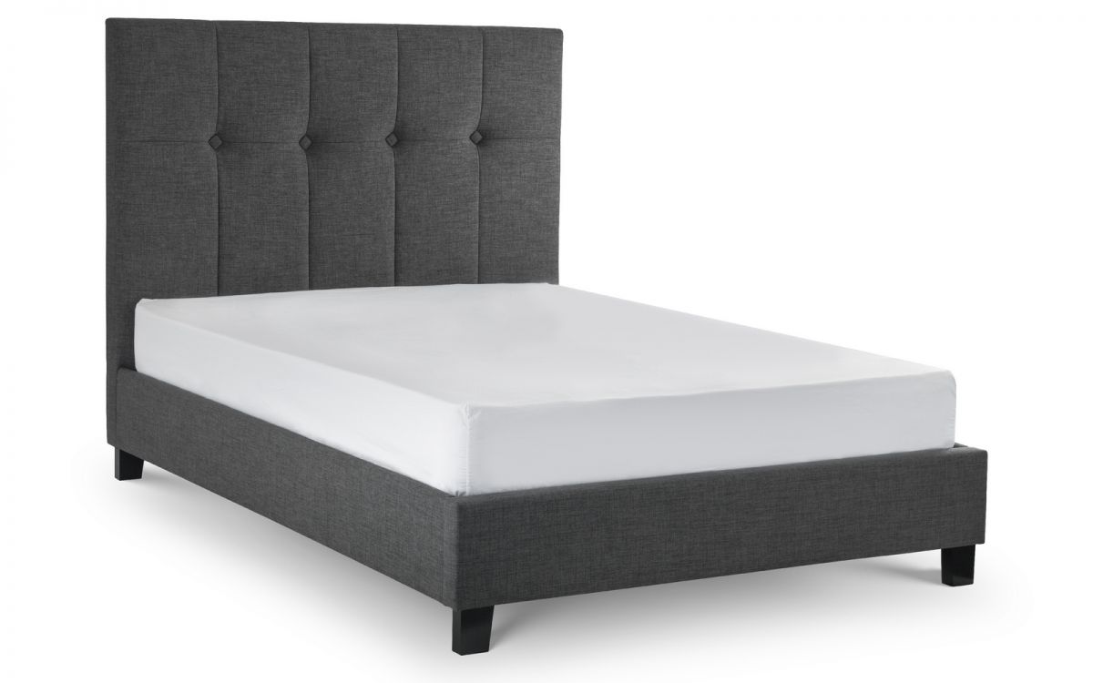 Vomero 4ft6 Bedframe - Light Grey - Image 7